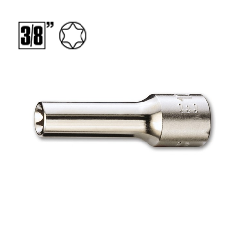 Chave de Caixa para Parafusos de Perfil TORX® Série Longa 3/8