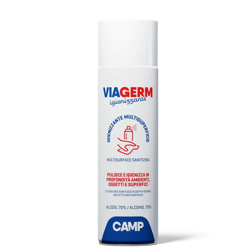 Spray 70% Álcool Viagerm Multisuperfície 500ml CAMP