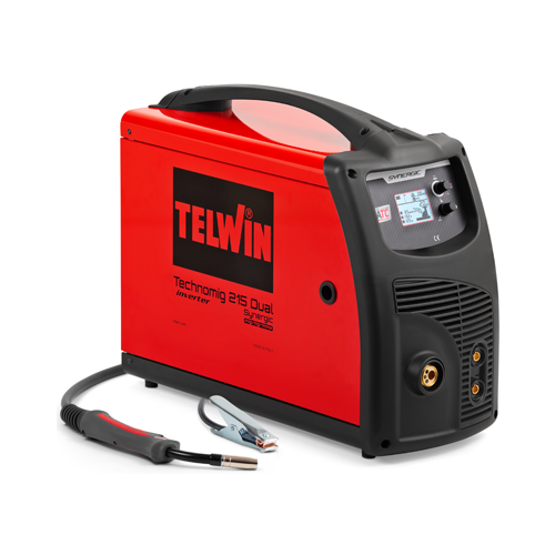 Inverter MIG 230V TECHNOMIG 215 DUAL SYNERGIC TELWIN