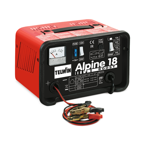 Carregador de Baterias 12-24V ALPINE 18 BOOST TELWIN